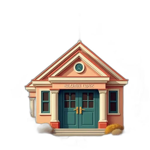 building, furniture, 3d render, concept art transparent PNG cut-out