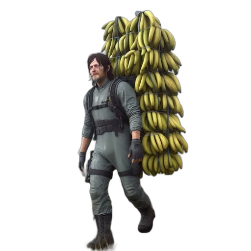 hair, creature, jacket, food transparent PNG cut-out