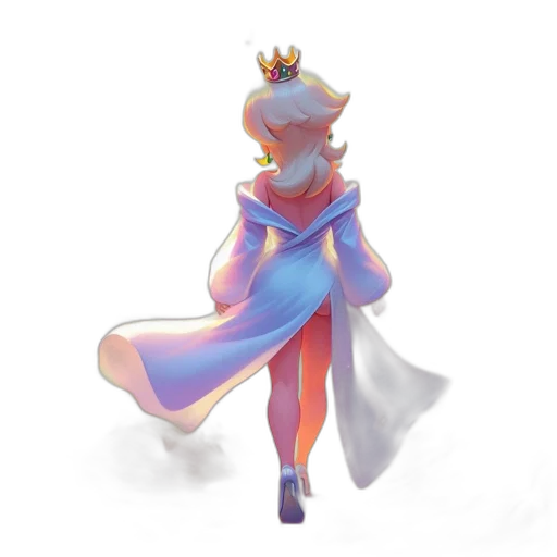crown, dress, staff, sword transparent PNG cut-out