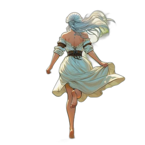 dress, sword, staff, weapon transparent PNG cut-out