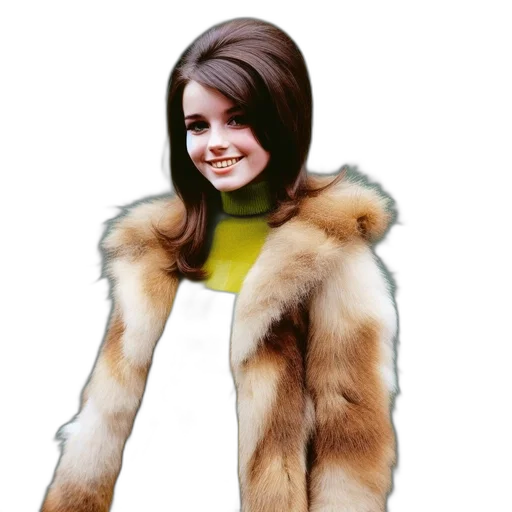 jacket, hair, dress, photorealistic transparent PNG cut-out