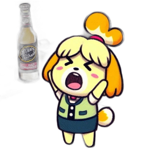 bottle, food, animal, creature transparent PNG cut-out