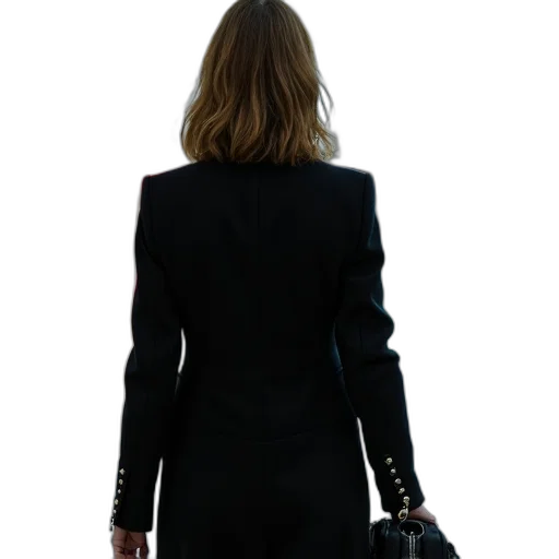staff, jacket, dress, katharine transparent PNG cut-out
