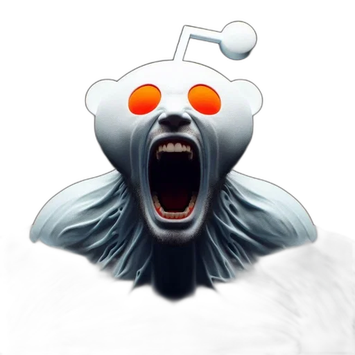 creature, face, mask, robot transparent PNG cut-out