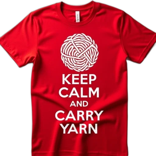 red, t-shirt, white, circular transparent PNG cut-out