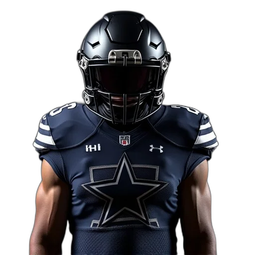 dallas, cowboys, short, sleeve transparent PNG cut-out
