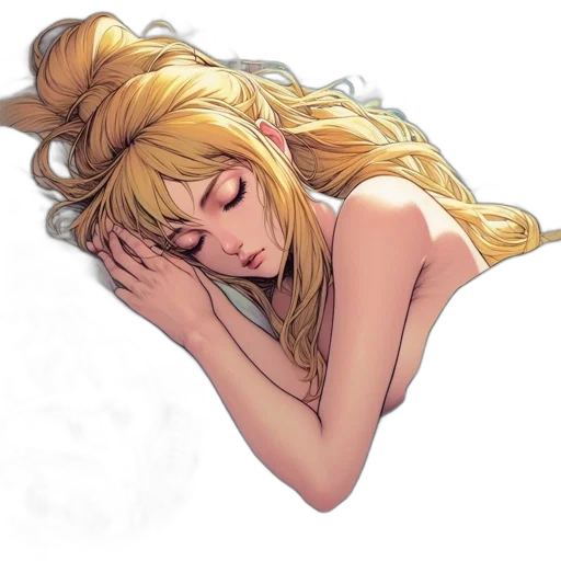 anime, concept art, watercolor, fantasy art transparent PNG cut-out