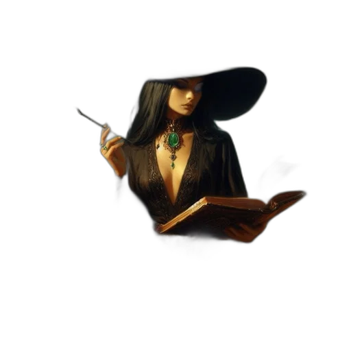 hat, staff, jewelry, crown transparent PNG cut-out