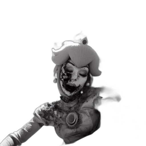 mask, robot, staff, creature transparent PNG cut-out
