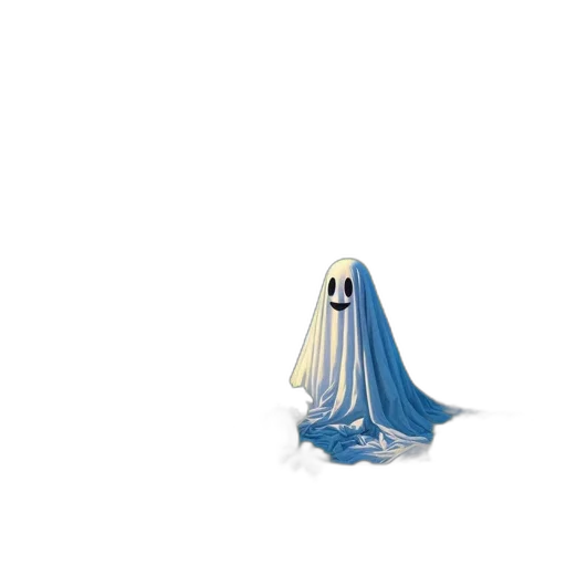 creature, dress, mask, hair transparent PNG cut-out