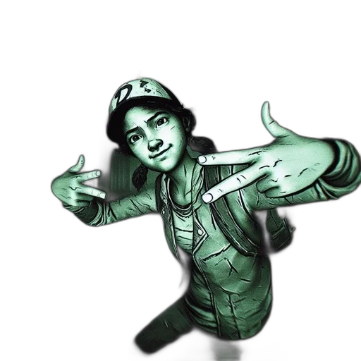 jacket, cartoon, 3d render, photorealistic transparent PNG cut-out