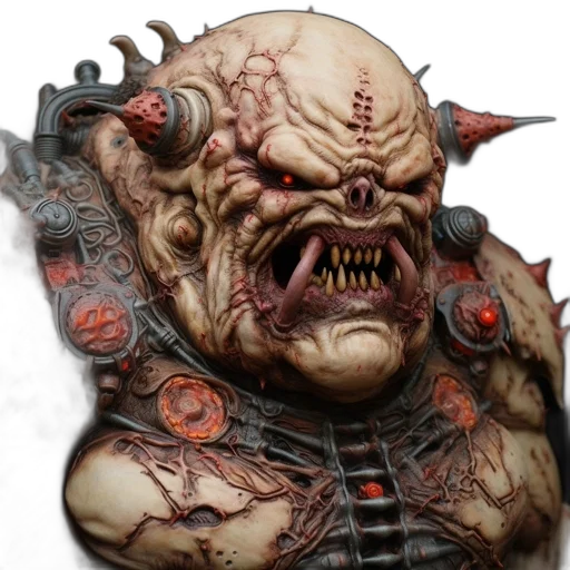 face, creature, mask, staff transparent PNG cut-out