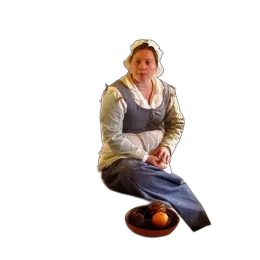 staff, dress, hat, furniture transparent PNG cut-out