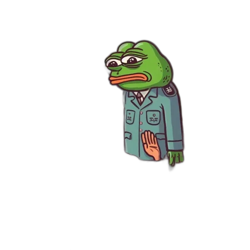 jacket, robot, staff, creature transparent PNG cut-out