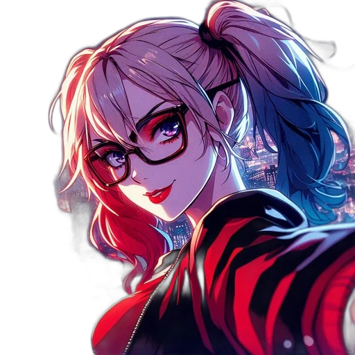 face, staff, weapon, jacket transparent PNG cut-out