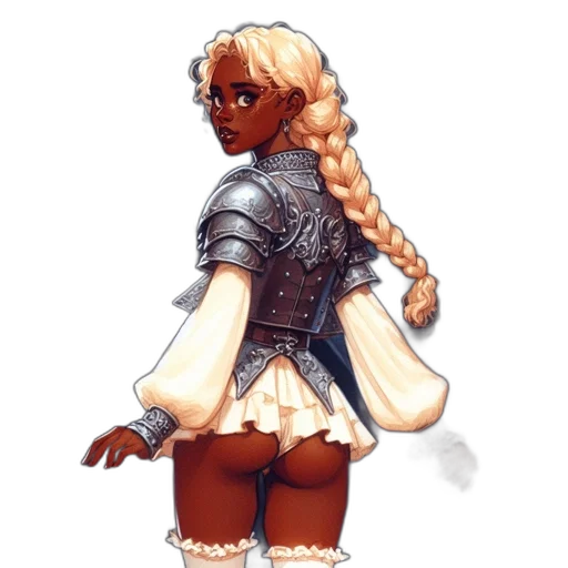 dress, jacket, staff, concept art transparent PNG cut-out