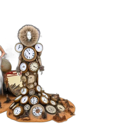 3d render, models, display, elaborate transparent PNG cut-out