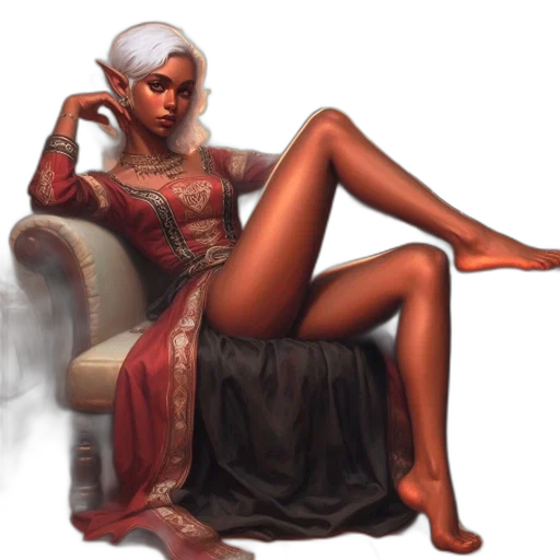 dress, concept art, fantasy art, photorealistic transparent PNG cut-out
