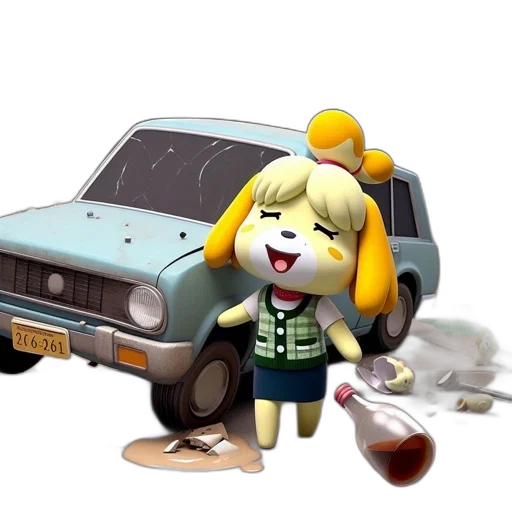 car, weapon, concept art, 3d render transparent PNG cut-out