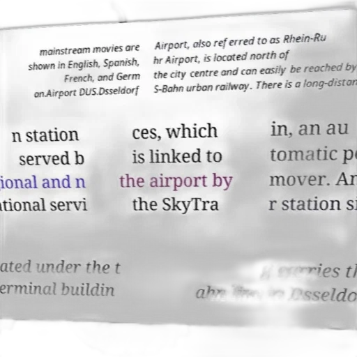 sign, indicating, mainstream, movies transparent PNG cut-out