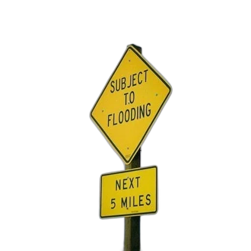shoes, yellow, road, sign transparent PNG cut-out