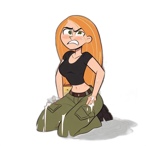 dress, jacket, hair, creature transparent PNG cut-out