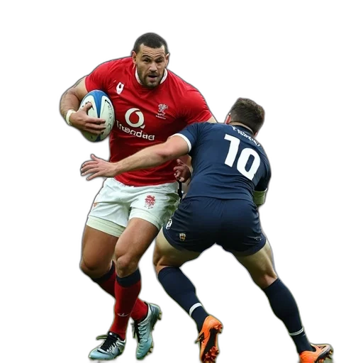 wales, centre, back, scott transparent PNG cut-out