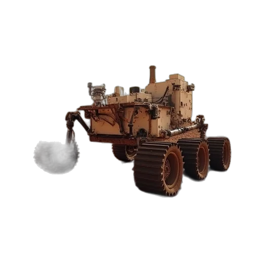 robot, car, weapon, furniture transparent PNG cut-out
