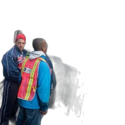 jacket, umbrella, staff, face transparent PNG cut-out
