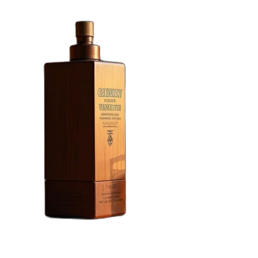bottle, whisky, box, shelf transparent PNG cut-out