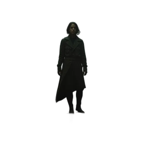 staff, jacket, creature, dress transparent PNG cut-out