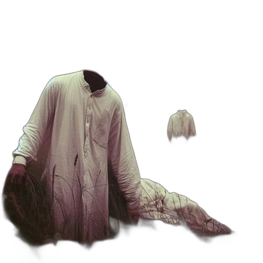 jacket, dress, creature, mask transparent PNG cut-out