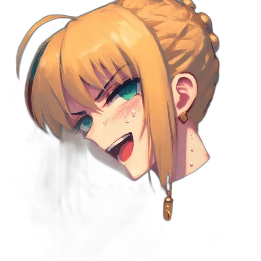 face, staff, mask, hair transparent PNG cut-out