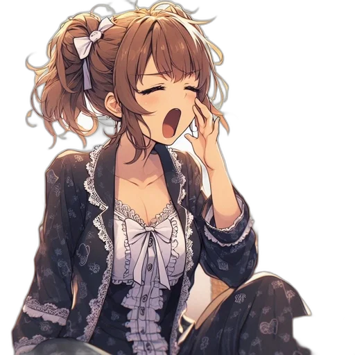 dress, face, staff, food transparent PNG cut-out