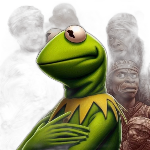 face, animal, mask, creature transparent PNG cut-out