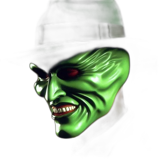 mask, face, hat, creature transparent PNG cut-out