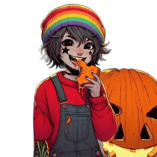 mask, hat, food, creature transparent PNG cut-out