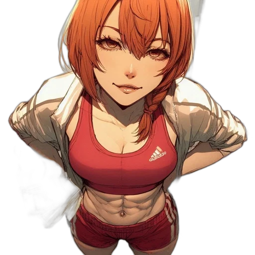 face, jacket, weapon, staff transparent PNG cut-out
