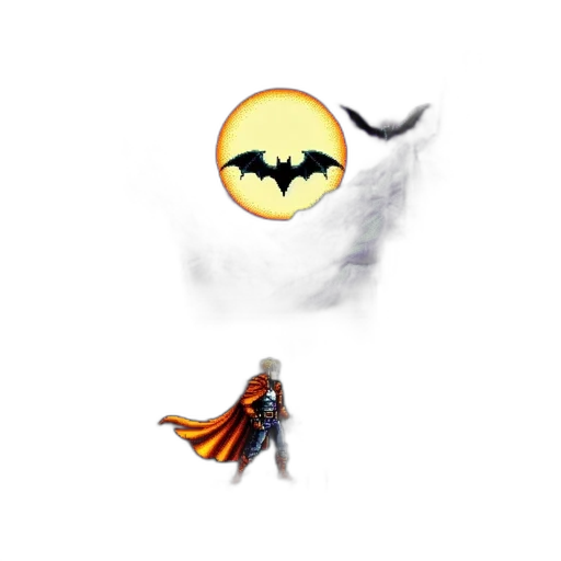 mask, comic book art, concept art, pixel art transparent PNG cut-out