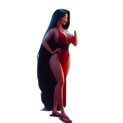 dress, concept art, 3d render, pixel art transparent PNG cut-out