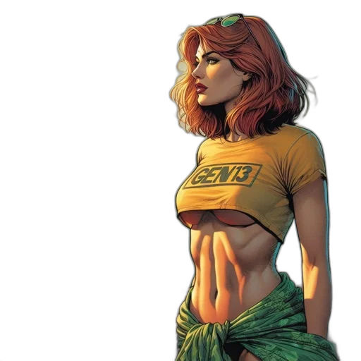 comic book art, concept art, fantasy art, pixel art transparent PNG cut-out