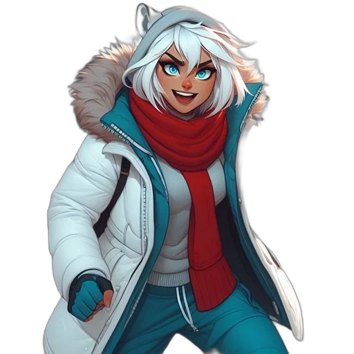 jacket, staff, concept art, pixel art transparent PNG cut-out