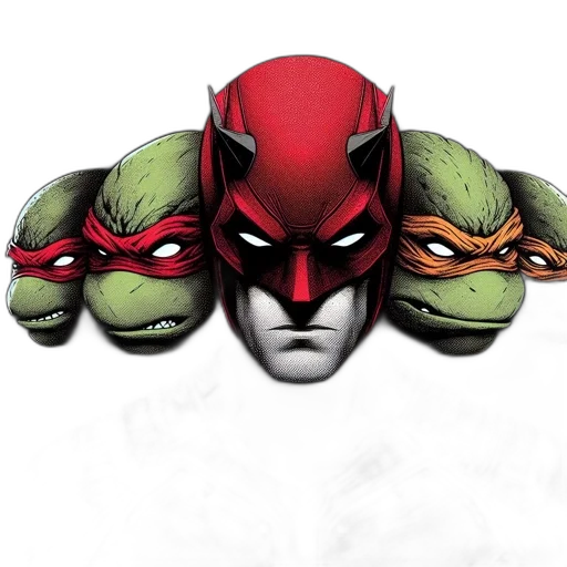 mask, face, comic book art, concept art transparent PNG cut-out