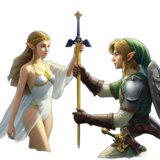sword, weapon, concept art, fantasy art transparent PNG cut-out