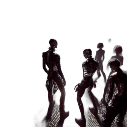 robot, concept art, 3d render, comic book art transparent PNG cut-out