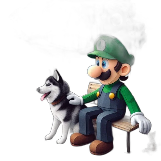 animal, staff, concept art, pixel art transparent PNG cut-out