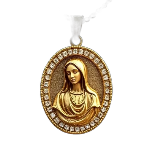 jewelry, 3d render, our, lady transparent PNG cut-out