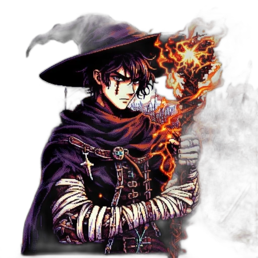 staff, dragon, weapon, mask transparent PNG cut-out