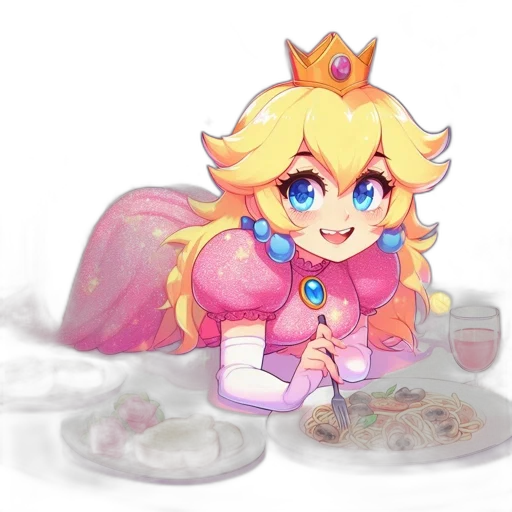 food, crown, dragon, dress transparent PNG cut-out