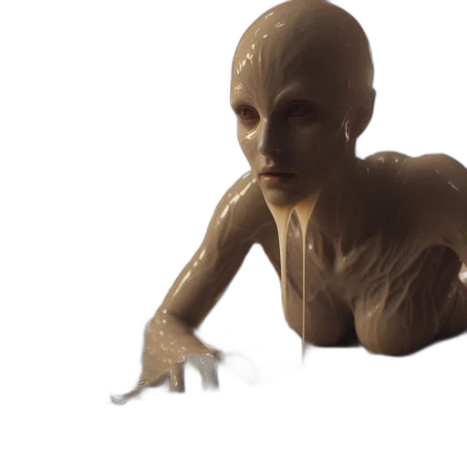 creature, mask, robot, face transparent PNG cut-out
